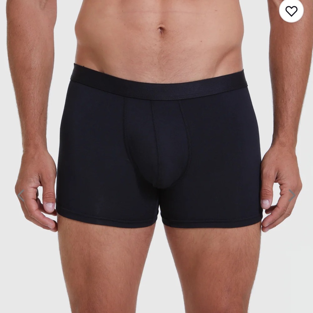 True classic boxer brief black men underwear micro modal